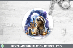 GorgeousSafari Haunted Halloween Keychain design.
