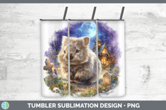 GorgeousSafari Haunted Halloween Tumbler design.