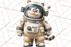 Outer Space Safari Clipart, Space Animal PNG Product Image 4