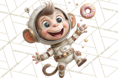 Outer Space Safari Clipart, Space Animal PNG Product Image 5