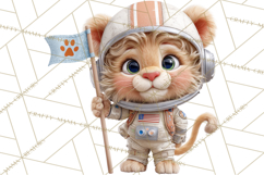 Outer Space Safari Clipart, Space Animal PNG Product Image 3
