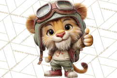 Outer Space Safari Clipart, Space Animal PNG Product Image 2