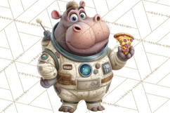 Outer Space Safari Clipart, Space Animal PNG Product Image 3