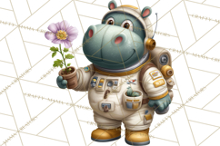 Outer Space Safari Clipart, Space Animal PNG Product Image 5