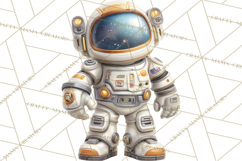 Outer Space Safari Clipart, Space Animal PNG Product Image 3
