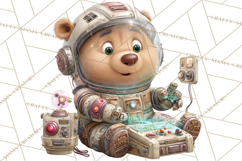 Outer Space Safari Clipart, Space Animal PNG Product Image 3