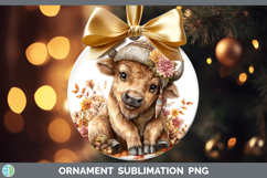 GorgeousSafari Knit Hat Ornament design.