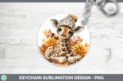GorgeousSafari Knit Hat Keychain design.