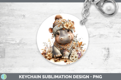 GorgeousSafari Knit Hat Keychain design.