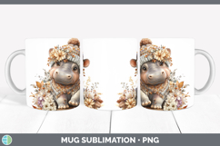 GorgeousSafari Knit Hat Mug Wrap design.