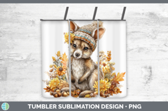 GorgeousSafari Knit Hat Tumbler design.