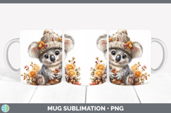 GorgeousSafari Knit Hat Mug Wrap design.