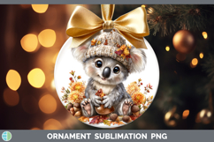 GorgeousSafari Knit Hat Ornament design.
