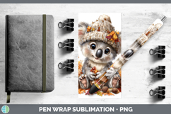 GorgeousSafari Knit Hat Pen Wrap design.