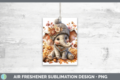 GorgeousSafari Knit Hat Air Freshener design.