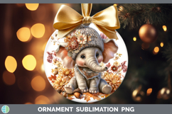 GorgeousSafari Knit Hat Ornament design.