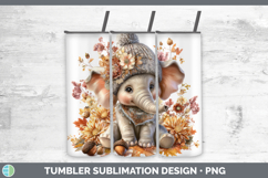 GorgeousSafari Knit Hat Tumbler design.