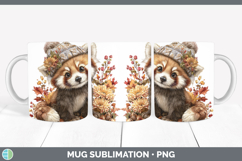 GorgeousSafari Knit Hat Mug Wrap design.