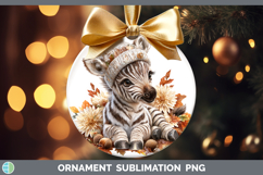 GorgeousSafari Knit Hat Ornament design.