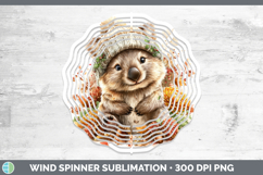 GorgeousSafari Knit Hat Wind Spinner design.