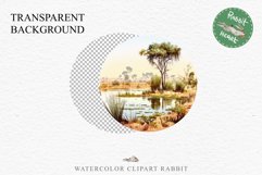 Safari Landscape Savanna Nature Trees Lake Plants Clipart Image Watercolor Transparent Print invitation t-shirt designs sublimation kids printable digital watercolor african landscape, Safari Animals clipart, Savanna Nature, Trees Lake, Plants drawing
