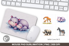 Safari Love Soft Nursery Mouse Pad Product Image 1