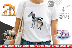 Safari Love Soft Nursery Sublimation Product Image 1