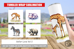 Safari Love Soft Nursery Tumbler Product Image 1