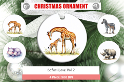 Safari Love Soft Nursery Ornament Product Image 1