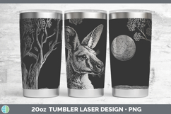 GorgeousSafari Moon Laser 20oz Tumbler design.