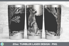 GorgeousSafari Moon Laser 20oz Tumbler design.