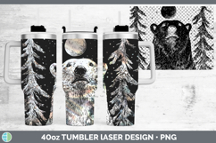 GorgeousSafari Moon Laser 40oz Tumbler design.