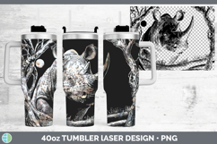 GorgeousSafari Moon Laser 40oz Tumbler design.