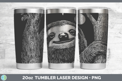 GorgeousSafari Moon Laser 20oz Tumbler design.