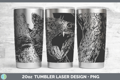 GorgeousSafari Moon Laser 20oz Tumbler design.