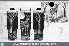 GorgeousSafari Moon Laser 40oz Tumbler design.
