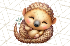 Safari Nursery Buddies Clipart PNG, Animal Clipart PNG Product Image 4