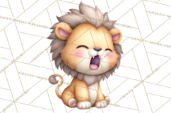 Safari Nursery Buddies Clipart PNG, Animal Clipart PNG Product Image 5