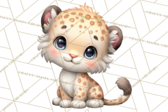 Safari Nursery Buddies Clipart PNG, Animal Clipart PNG Product Image 2