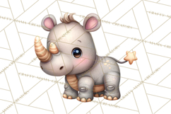 Safari Nursery Buddies Clipart PNG, Animal Clipart PNG Product Image 5