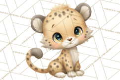 Safari Nursery Buddies Clipart PNG, Animal Clipart PNG Product Image 4