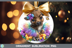 GorgeousSafari Rainbow Summer Ornament design.