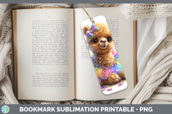GorgeousSafari Rainbow Summer Bookmark design.