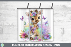 GorgeousSafari Rainbow Summer Tumbler design.