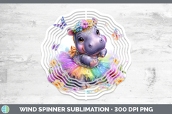 GorgeousSafari Rainbow Summer Wind Spinner design.