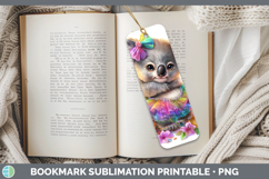GorgeousSafari Rainbow Summer Bookmark design.
