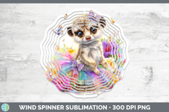 GorgeousSafari Rainbow Summer Wind Spinner design.