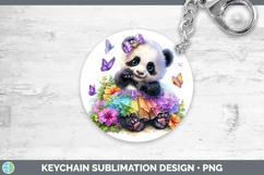GorgeousSafari Rainbow Summer Keychain design.