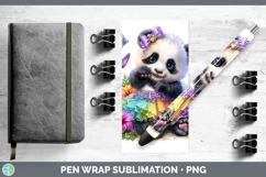 GorgeousSafari Rainbow Summer Pen Wrap design.