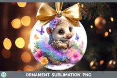 GorgeousSafari Rainbow Summer Ornament design.